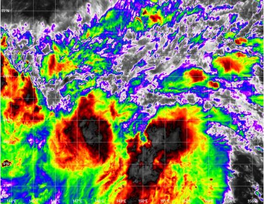 19号台风天鹅已于今天生成 20号台风预计最快将在10月30日生成