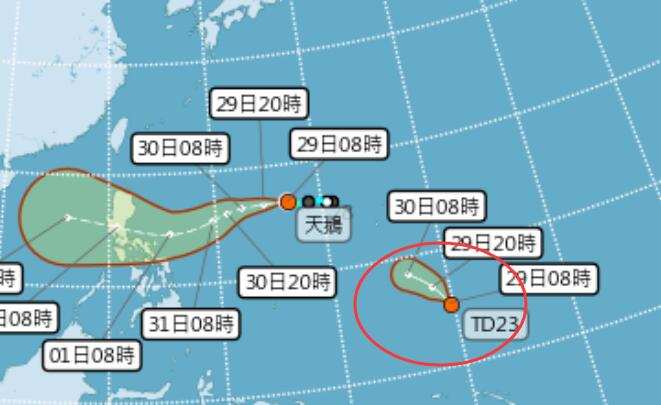 20号台风艾莎尼路径实时图预测 台风艾莎尼最新路径趋势图更新