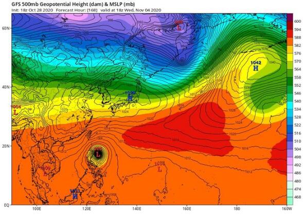 19号台风天鹅已于今天生成 20号台风预计最快将在10月30日生成