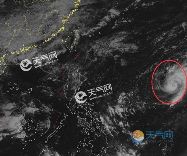 19号台风天鹅生成最新消息 今早生成未来可达15级强台风级别