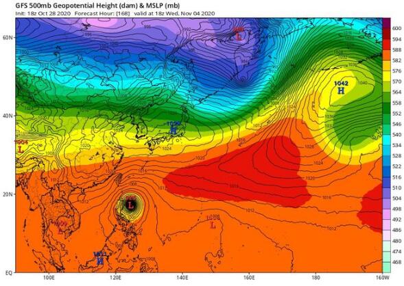 19号台风天鹅已于今天生成 20号台风预计最快在10月30日生成