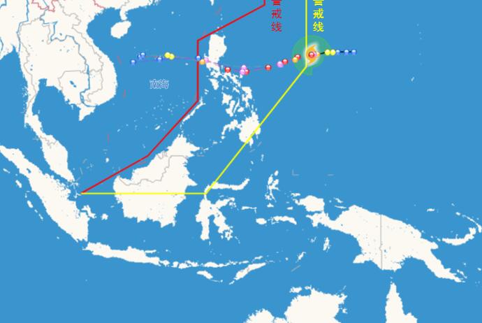 十九号台风实时路径图预测 预计“天鹅”11月2日进入南海