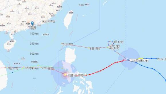 台风天鹅减弱为热带风暴影响仍在 未来三天海南岛将有强风雨