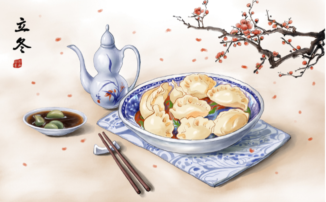立冬吃饺子的古诗 描写立冬吃饺子的诗句有哪些