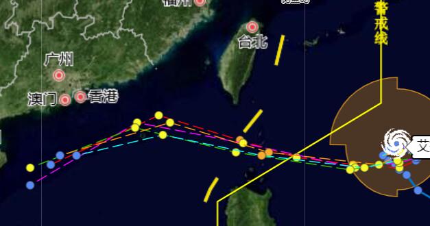 福建台风网20号台风实时路径图 “艾莎尼”未来对福建有影响吗
