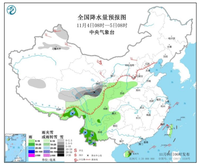 台风路径实时发布系统2020 台风艾莎尼逐渐加强将入南海东北部