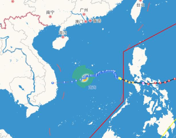 海南19号台风天鹅最新消息今天：继续发布台风四级预警