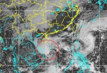 19号台风天鹅最新消息海南  与冷空气共同影响中东部继续降水