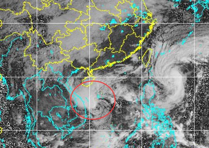 19号台风天鹅最新消息海南  与冷空气共同影响中东部继续降水