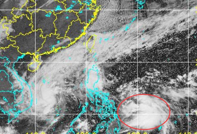 22号台风路径实时发布系统云图更新 台风“环高”最新高清卫星云图追踪