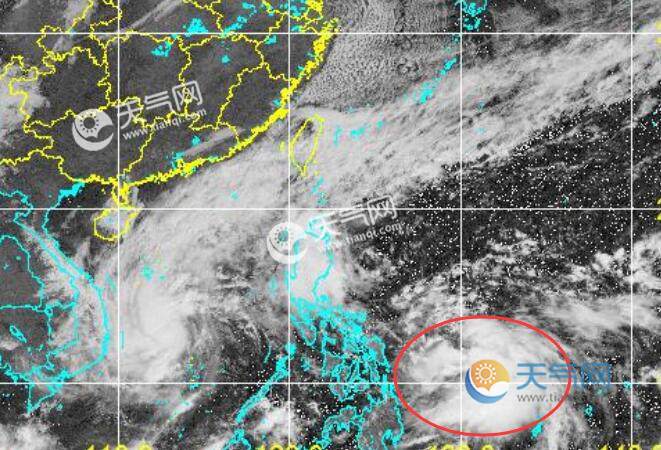 22号台风路径实时发布系统云图更新 台风"环高"最新高清卫星云图追踪