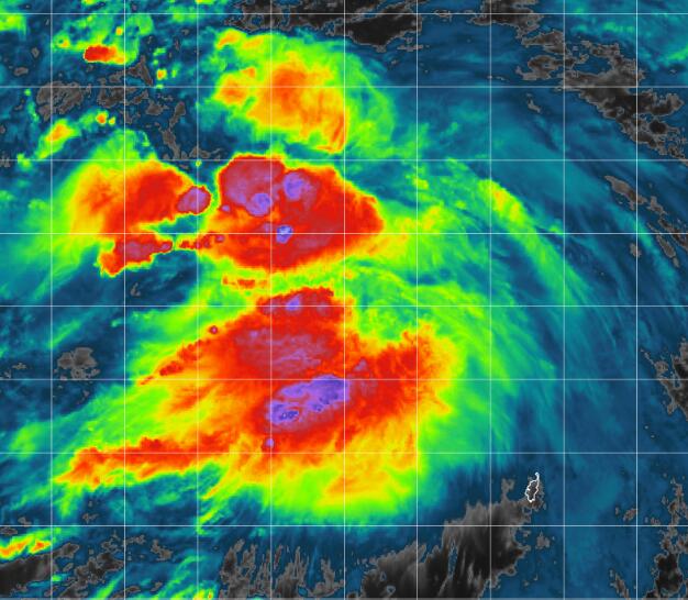 22号台风路径实时发布系统云图更新 台风“环高”最新高清卫星云图追踪