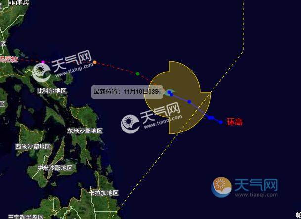 22号台风温州台风网台风路径图最新台风环高对中国有大影响吗