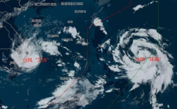 22号台风最新消息2020路径图 台风环高未来对海南有影响吗