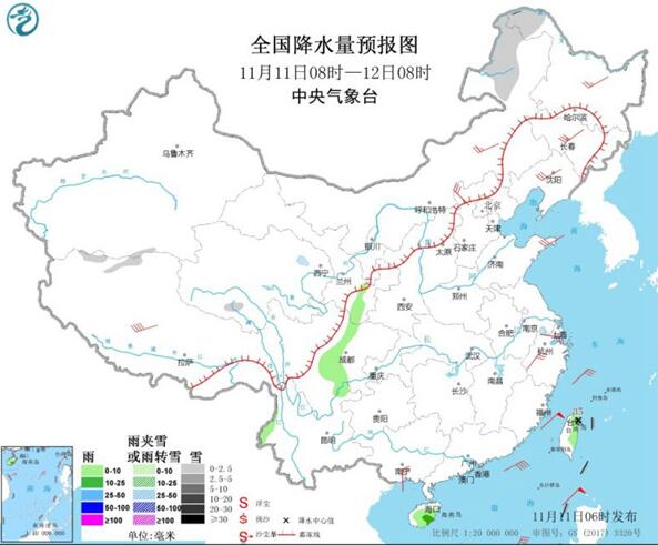 北方开启回暖潮最高温逼近20℃ 内蒙古黑龙江等地区有小雪