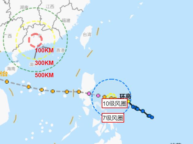 22号台风最新消息2020路径情况 台风环高未来3天给广东带来较强大风