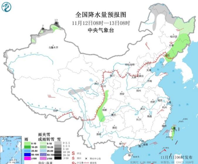 北方开启回暖潮最高温逼近20℃ 内蒙古黑龙江等地区有小雪