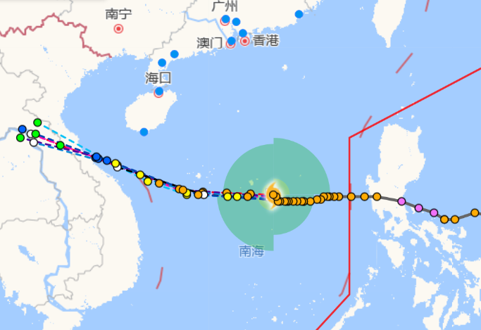 今年第22号台风“环高”登陆地点确定 温州台风网22号台风路径图实时发布