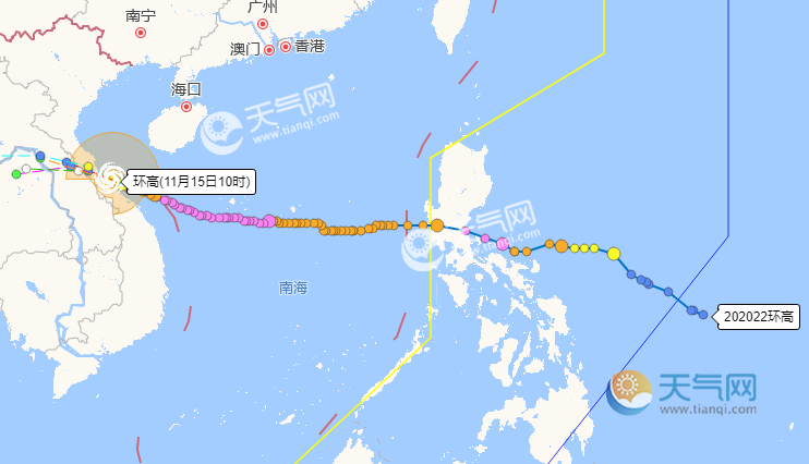 22号台风现在位置在哪里温州台风网22号台风路径实时发布系统