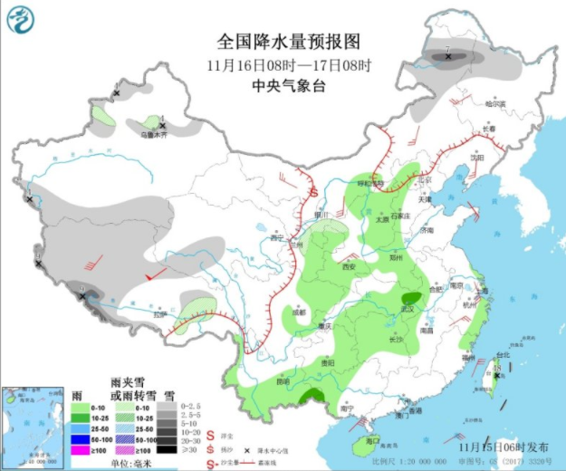 黄淮华北有雾霾天气 22号台风环高继续影响海南岛