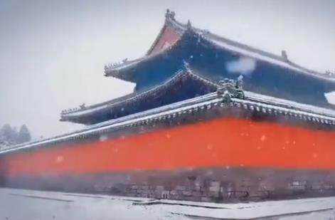 北京下雪发布道路结冰黄色预警 21日至22日现道路结冰现象
