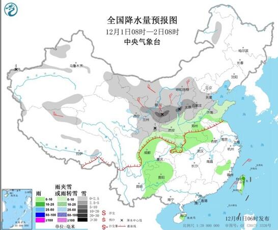 中东部地区雨雪天气持续 江淮江南一带仅10℃湿冷感明显