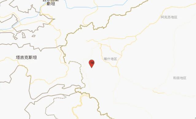 2020新疆地震最新消息今天 克孜勒苏州阿克陶县发生3.3级地震