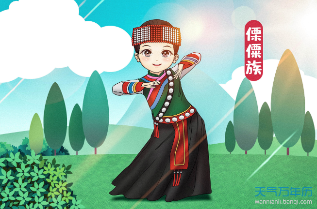 傈僳族刀杆节是云南轮马山一带傈僳族的传统体育节日.