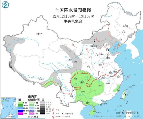 今日华北黄淮等地仍有雾霾困扰 江汉江南多地最高温只有5℃