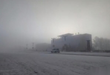 呼伦贝尔极寒天气-44.2℃冻冒烟  16日气温开始有所回升