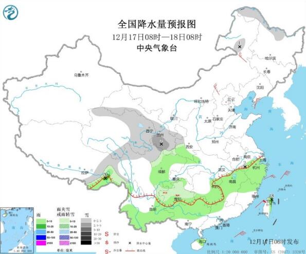 全国开启回暖潮北方有望0℃以上 贵州等西南地区仍有冻雨天气