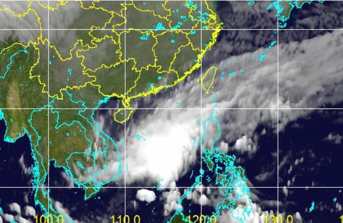 二十三号台风路径实时发布系统卫星云图 台风科罗旺高清云图更新