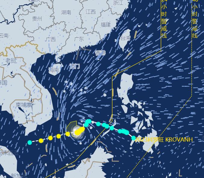 23号台风科罗旺最新消息2020路径预测 台风科罗旺对福建有影响吗