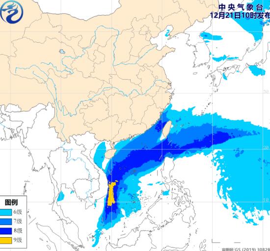 2020年23号台风路径最新消息 广东海南福建等沿海将有9级大风