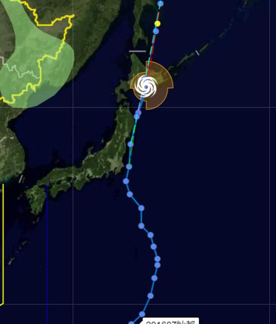 2021年第14号台风叫什么名字 今年十四号台风最新消息路径图