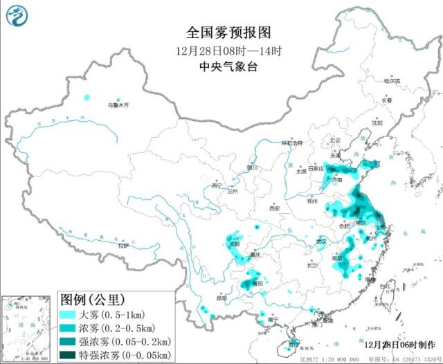 寒潮橙色预警:局地降温超16度 东部南部沿海大风强达11级