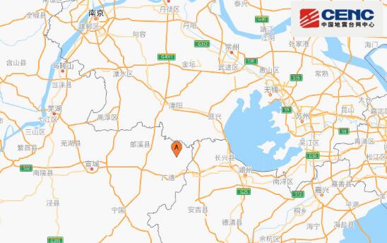 安徽地震最新消息今天 宣城市广德县发生3.3级地震