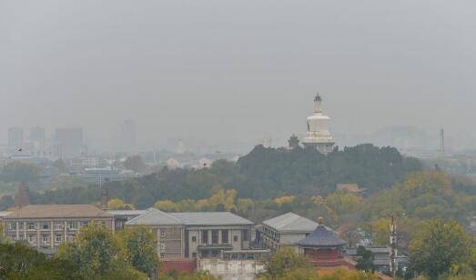 北京雾霾围城空气质量指数达123 冷空气预计15日才来解围