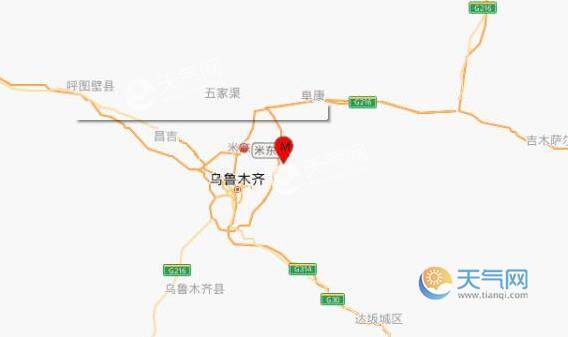 2021新疆地震最新动态消息今天 乌鲁木齐市达坂城区发生2.6级地震