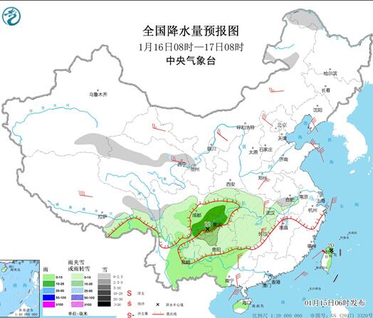 寒潮发威东北华北开启雨雪模式 周末重庆贵州等地降温10～12℃
