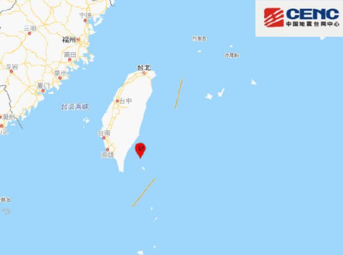 台湾台东县海域5.1级地震最新消息  台湾台东县海域5.1级地震具体情况