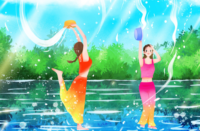 泼水节的传说 傣族泼水节的由来故事