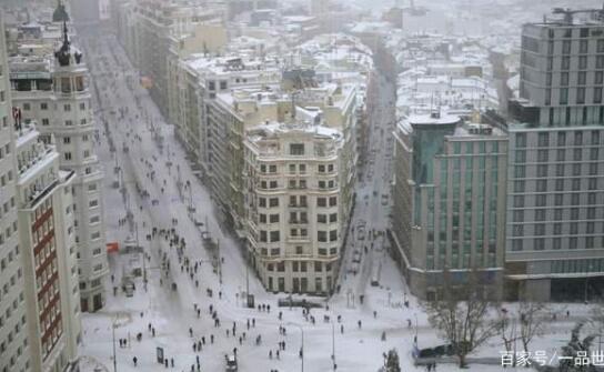 西班牙暴雪死亡人数增至7人 政府呼吁老年人尽量待在家里
