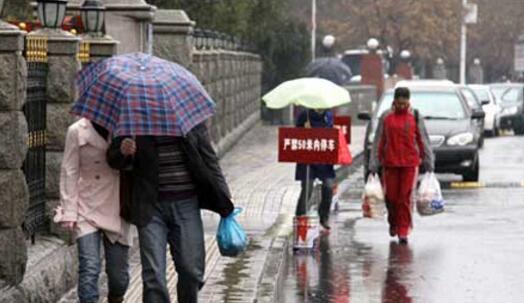 未来三天安徽阴雨依旧霸屏 局地最高气温不超10℃体感寒冷