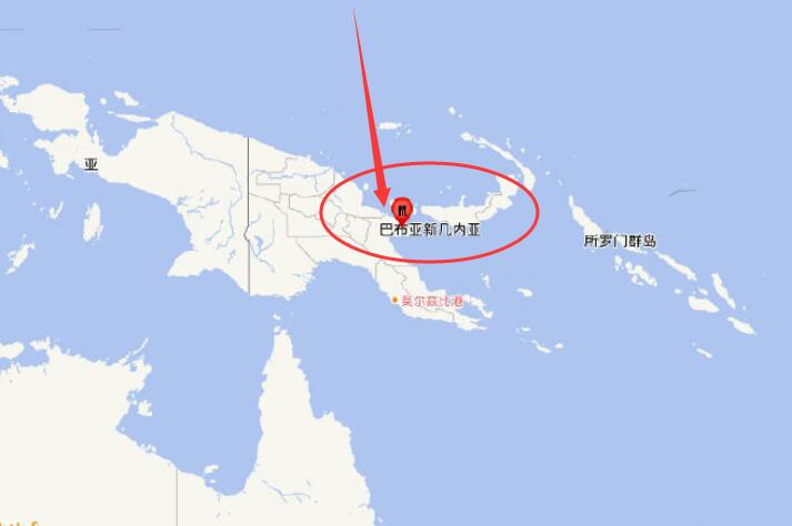 地震最新消息刚刚2021 巴布亚新几内亚发生5.6级地震