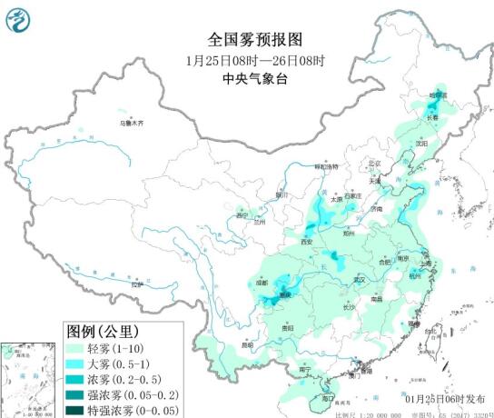 2021全国雾霾预报：未来三天华北黄淮等地有重度雾霾