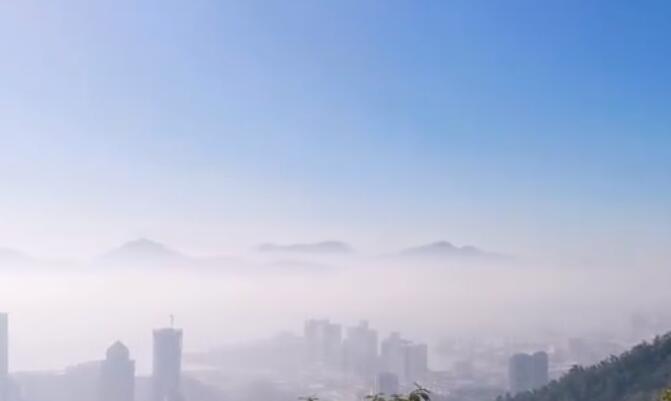 广东今多地雨水伴大雾天气 广州有灰霾最高气温25℃