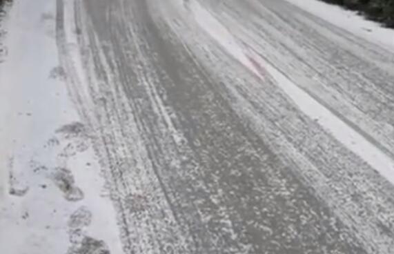 受降雪影响渭南多条高速交通管制 部分路段有冰冻行车小心