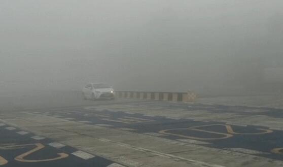 重庆多地出现能见度不足100米强浓雾 主城区气温最高仅10℃