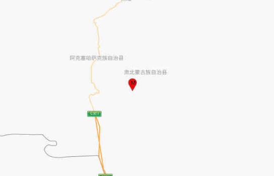 2021甘肃地震最新动态消息今天 酒泉市阿克塞县发生3.7级地震